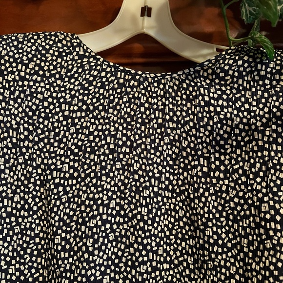 Vintage Valentino Miss V collarless long sleeve Blouse Luxe - Picture 2 of 7